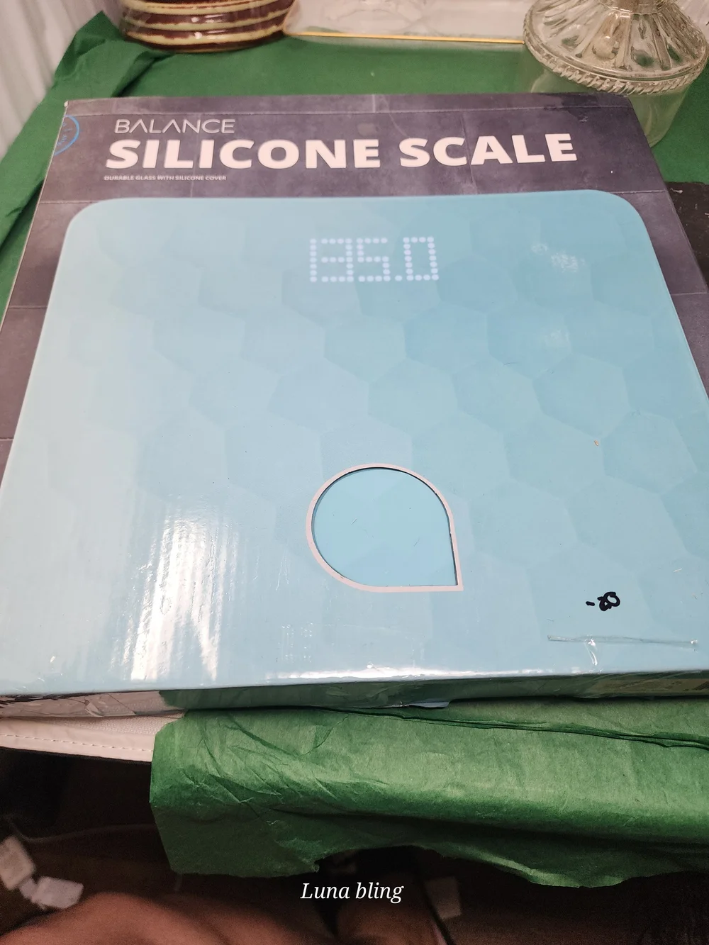 Balance Silicone Scale in Light Blue